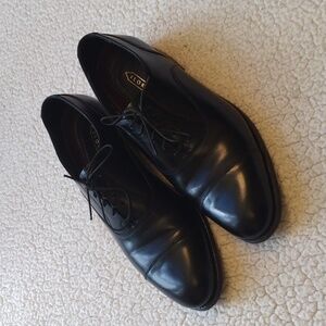 Florsheim Black Cap Toe Oxford Dress Shoes  11D